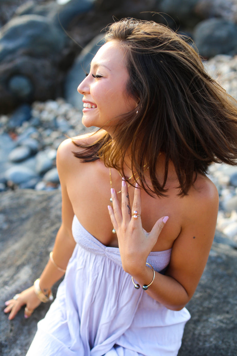 Balance Ring - Pink Pearls