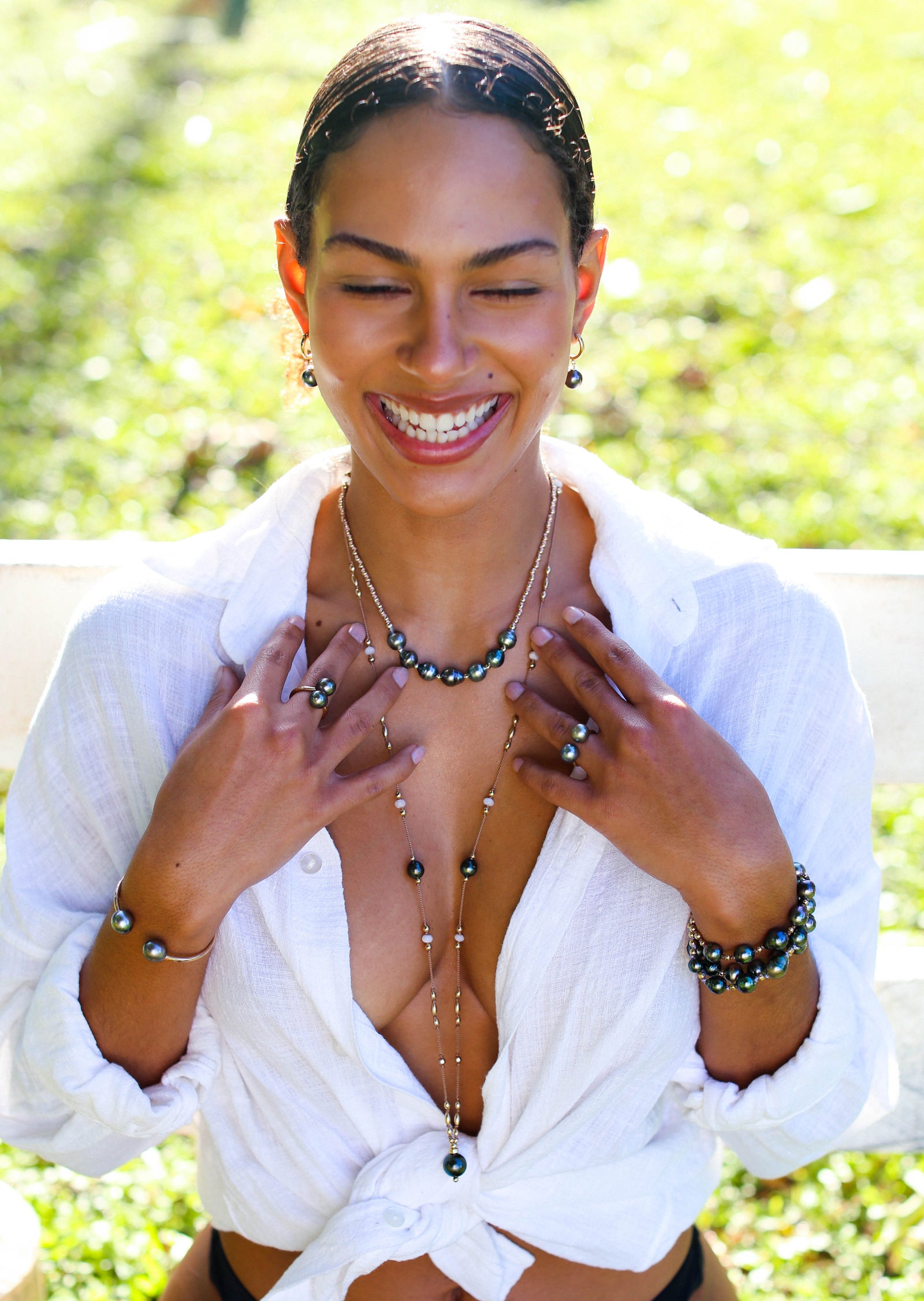 Tahitian Pearl Balance Ring – Tiare Hanalei