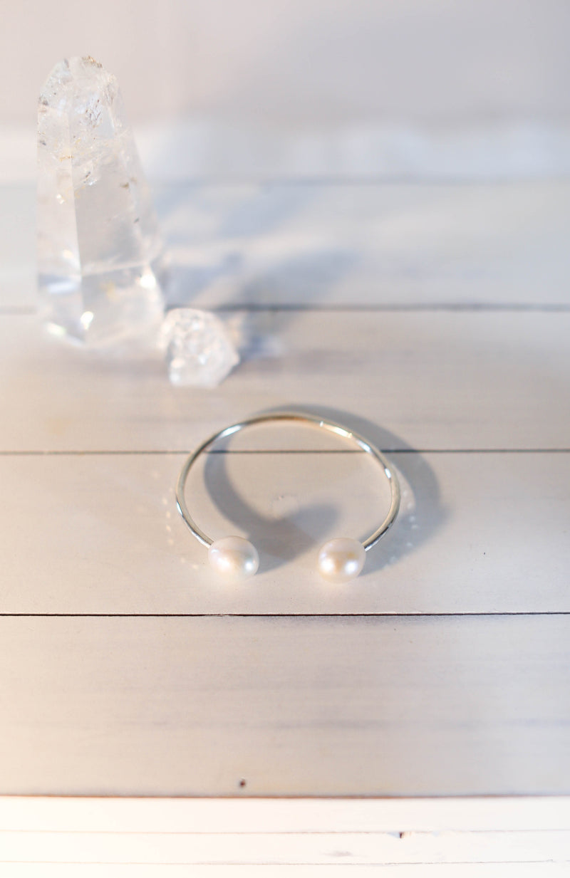 Twin Flame Cuff - Sterling Silver