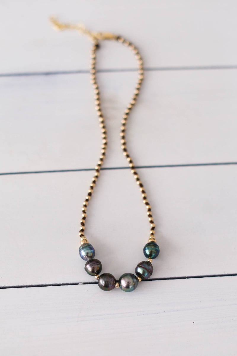 Tahitian Pearls x Silk