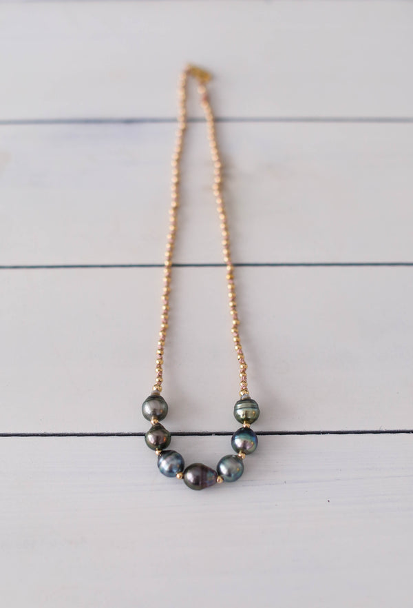 Tahitian Pearls x Silk