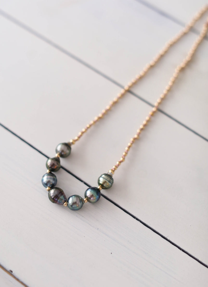 Tahitian Pearls x Silk