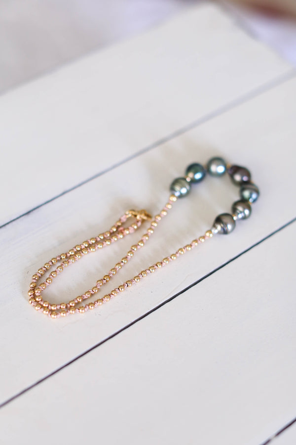 Tahitian Pearls x Silk