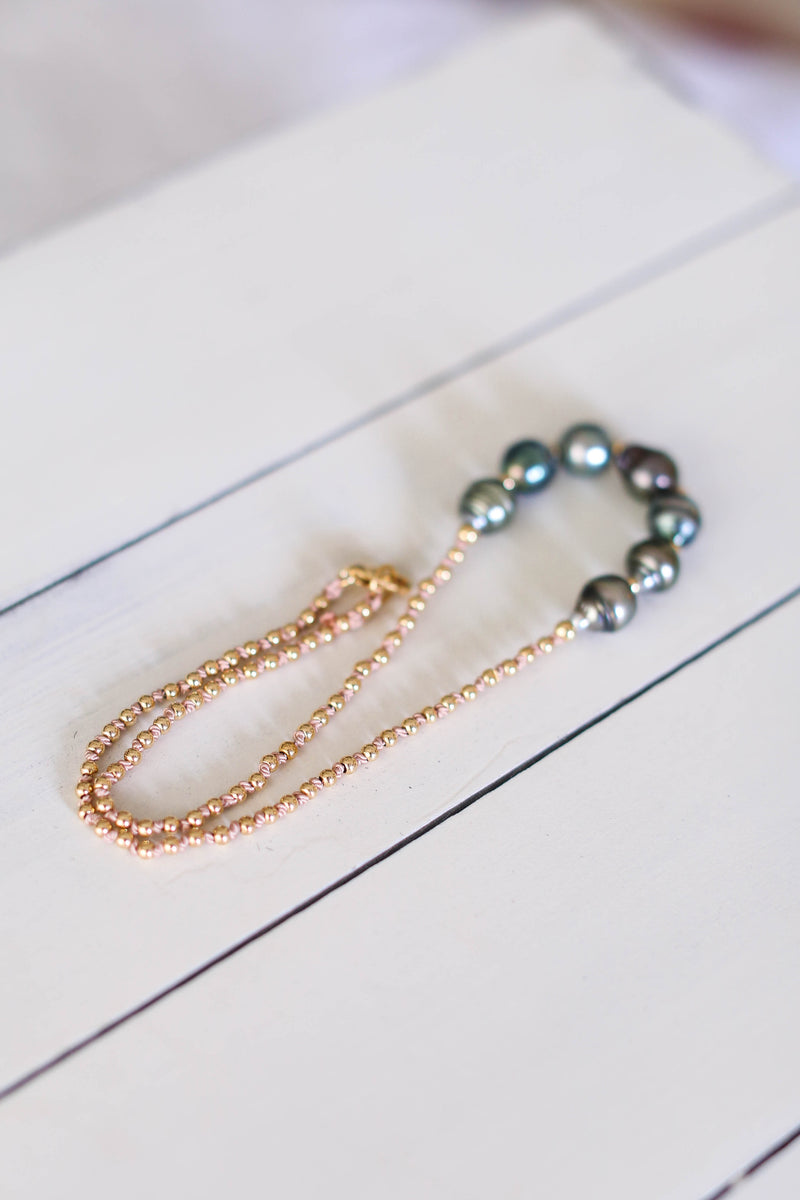 Tahitian Pearls x Silk