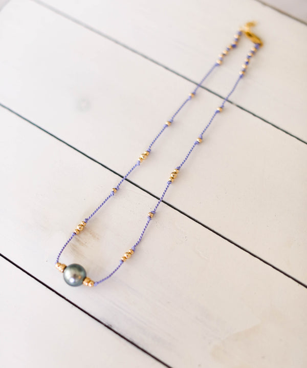 Tahitian Pearl x Aqua Silk