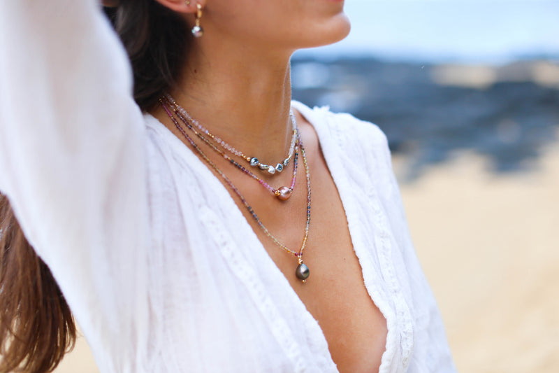 Moonstones + Pearls