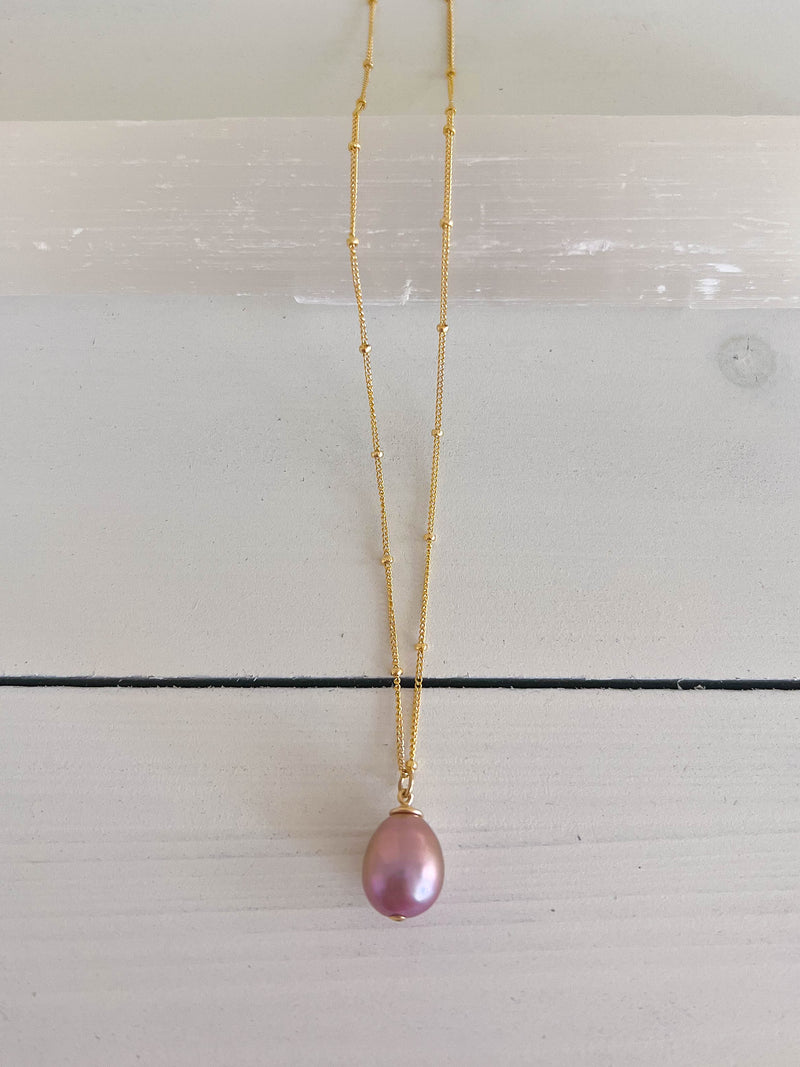 Pink Pearl Pendant