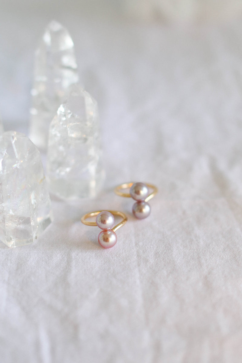 Balance Ring - Pink Pearls